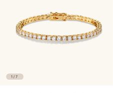 Dylan Oaks Gold Tennis Bracelet