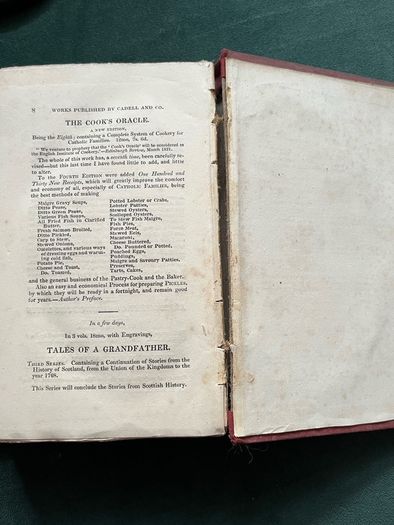 Antique Rob Roy book