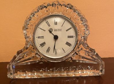 Gorgeous Galway Irish Crystal Clock