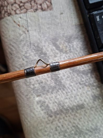 Antique 3 Piece Fishing Rod Holroyd Bros, Makers, London 1870 to1890 manufacturing timeline, Collection Only on this,