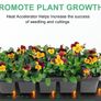 Seedling Heat Mat, Waterproof Greenhouse Heating Pad 10" x 20.75" Germination Heated Propagator Warming Mat for Terrarium Reptile Amphibian (FREE POSTAGE) Image 2