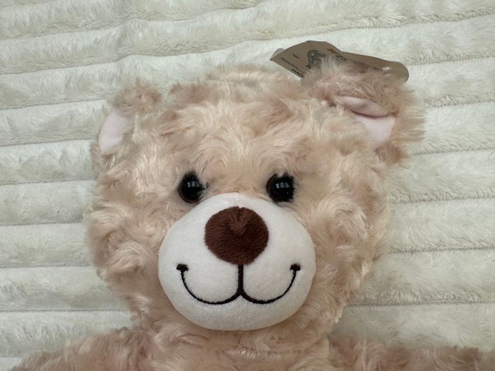 Build-a-Bear Workshop Happy Hugs IV Teddy Bear Plush Stuffed Animal approx. 17" Please see photos