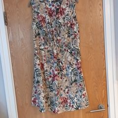 Dunnes Stores  Ivory Sundress Dress.  S. 14. B.N.W.T.
