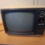 Retro -  12" B&W UHF Hinari portable TV from 80s. Image 2