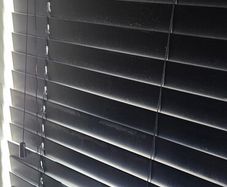 4 Black Wooden Blinds