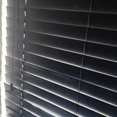 4 Black Wooden Blinds