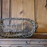 vintage wine basket silver plate Image 5