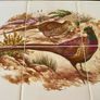Mid Century Centrepiece Trivet Pot Stand Decorative Cottage Country Style Image 5