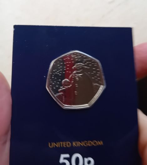 Snowman 50p 2021 pack
