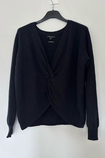 Massimo Dutti twist front sweater