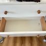 White 3-Drawer Chest of Drawers Image 4