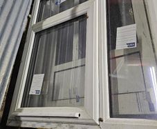 Double glazed window pvc