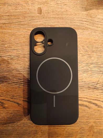 Brand New Matte Black MagSafe Case for iPhone 16 - Built-in Camera Protection