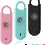 Personal Safety Alarm for Women, 3 Pack 140DB Rape Panic Attack Alarm Keychain Police Approved with Low Battery Notice with Strobe Light, Gift for Kids Elderly College Girls(Pink+Blue+Black) Image 2
