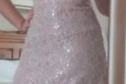Blush Pink Lace Dress &amp; Jacket