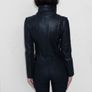 Leather Jacket White Suede Image 4