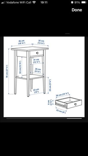 Bedside table