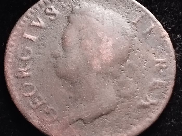 #441 - Hibernia - Ireland - 1753 - Half Penny
