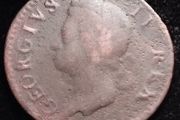 #441 - Hibernia - Ireland - 1753 - Half Penny