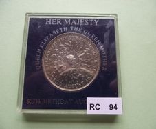 1980 Great Britain 25 New Pence '80th Birthday of Queen Mother'