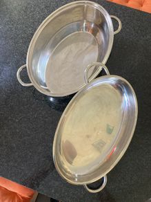 Large Stainless Steel Roasting Dish