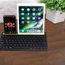 Dual Channel Bluetooth Wireless Keyboard 3.0 Bluetooth Keyboard Suitable for Laptop Smartphone iPad, Tablet Multi Device Image 8