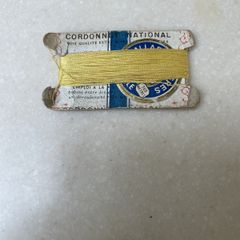 Vintage French gold thread