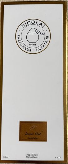 Nicolai Parfumeur Createur Incense Oud EDP 250ml (Lightly Tested)