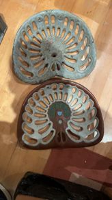 Vintage tractor seats
