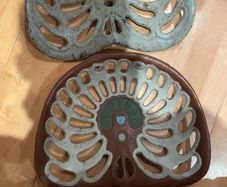 Vintage tractor seats