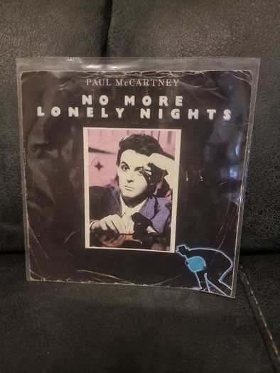 Paul McCartney . No More Lonely Nights 7 inch Vinyl Single Record 1984