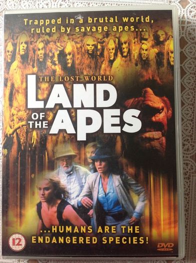 The Lost World : Land of the Apes.  DVD.
