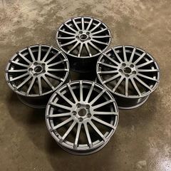 19" Inch Vw Nevada Style Wheels Golf MK6 MK7 MK8 Audi A3 Q3 Caddy Passat Skoda Octavia 5x112