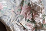 Flounce-trim Double Duvet Cover