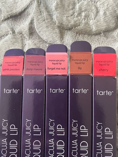Tarte Maracuja Juicy Liquid Lipsticks See Pictures For Shades Name Bnib