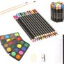 (80 Piece) Deluxe Art Creativity Set and Professional Art Set Box for Colouring Beginners, Great Gift For Artists, Adults Teens, and Children (FREE POSTAGE) Image 2