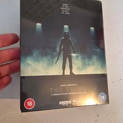 The Thing 4K UHD + Blu Ray Zavvi limited edition steelbook (New Sealed)