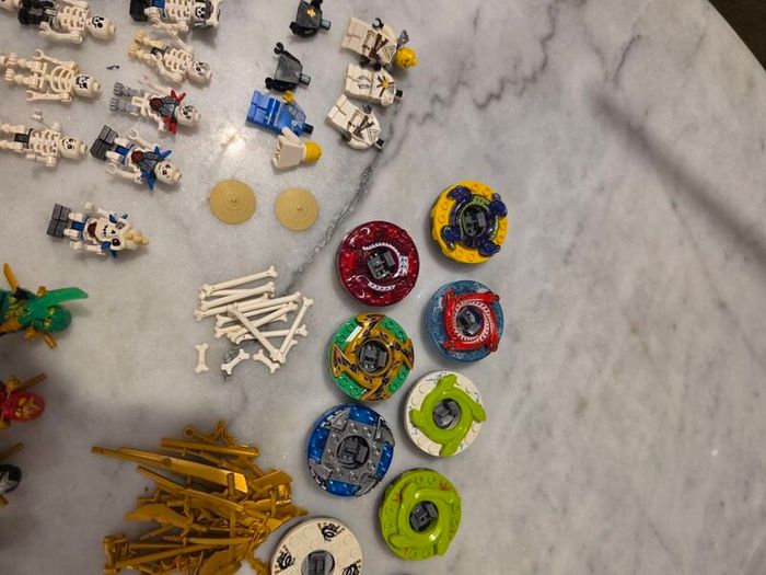 Lego Ninjago Fire Temple and  Mini Fig Collection