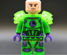 Lego LEX LUTHER Minifigure Lego D C Lego Minifigure