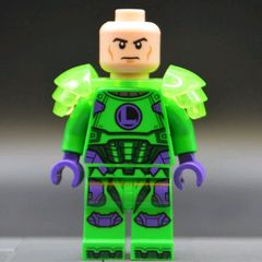 Lego LEX LUTHER Minifigure Lego D C Lego Minifigure