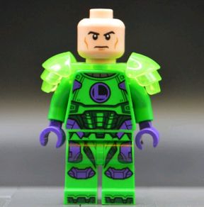 Lego LEX LUTHER Minifigure Lego D C Lego Minifigure
