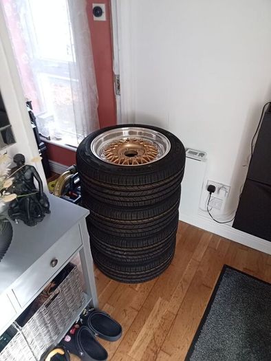 jr alloy wheels 5 x 100 15"