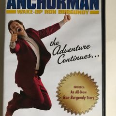 Anchorman: Wake Up, Ron Burgundy: The Lost Movie [2004] Will Farrell, Christina Applegate, David Koechner, Steve Carell & Paul Rudd [Movie DVD]