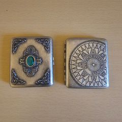 Cigarette case metal.