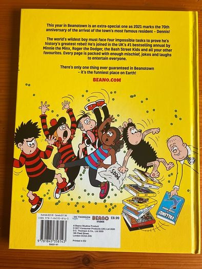 Comic: 'Beano' annual 2021
