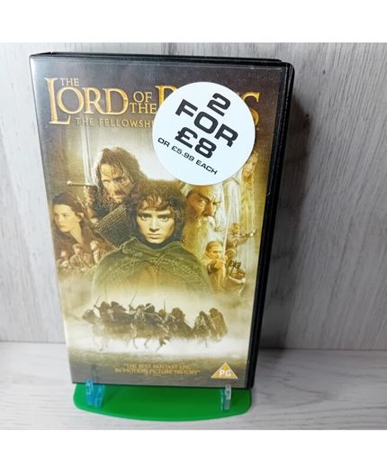 Lord Of The Rings The Fellowship Of The Ring Vhs Tape
