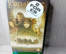Lord Of The Rings The Fellowship Of The Ring Vhs Tape