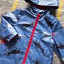 2years, Joules Dinosaur Rain Coat Image 2
