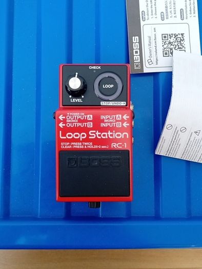 Boss loop pedal RC1