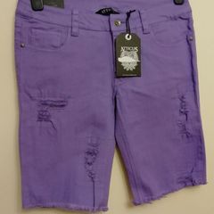 Ladies Atticus Shorts Denim Style Violet New With Tags Size 10, Waist 28 Inches Payment by Paypal or Revolut